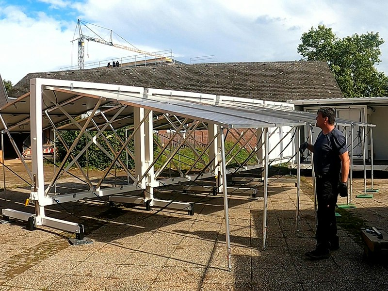 Solar model project in the Ahr Valley