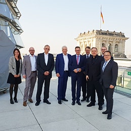 Faber attends “Future SME Support“ meeting / German Bundestag Berlin