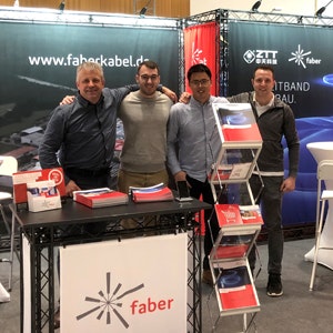 Faber at the BREKO glass fibre fair FIBERDAYS19