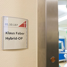 Official opening of the Klaus Faber hybrid operating theatre